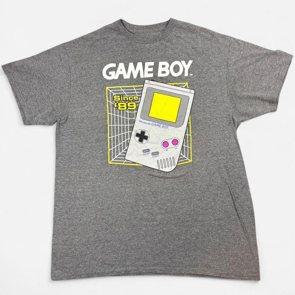 Nintendo Men's Grey T-shirt